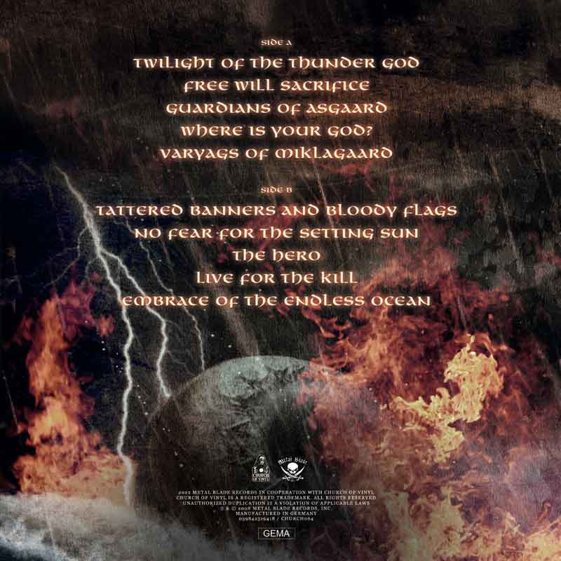 Twilight Of The Thunder God PopUp LP limited edition vinyl