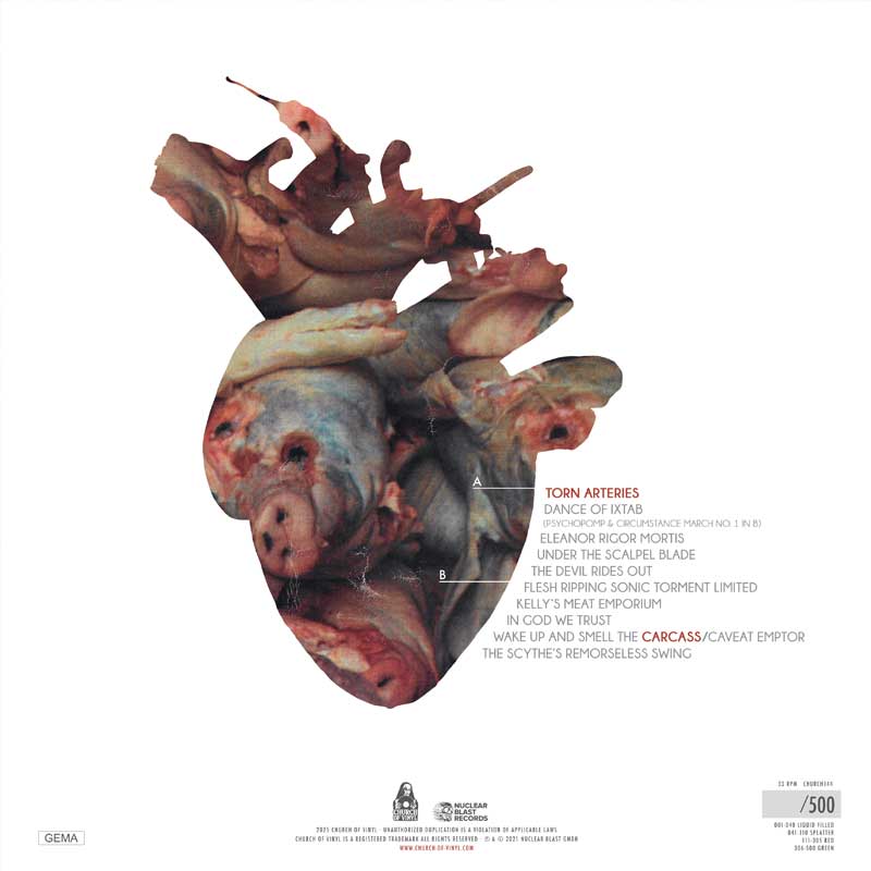Torn Arteries Pop Up LP limited vinyl edition
