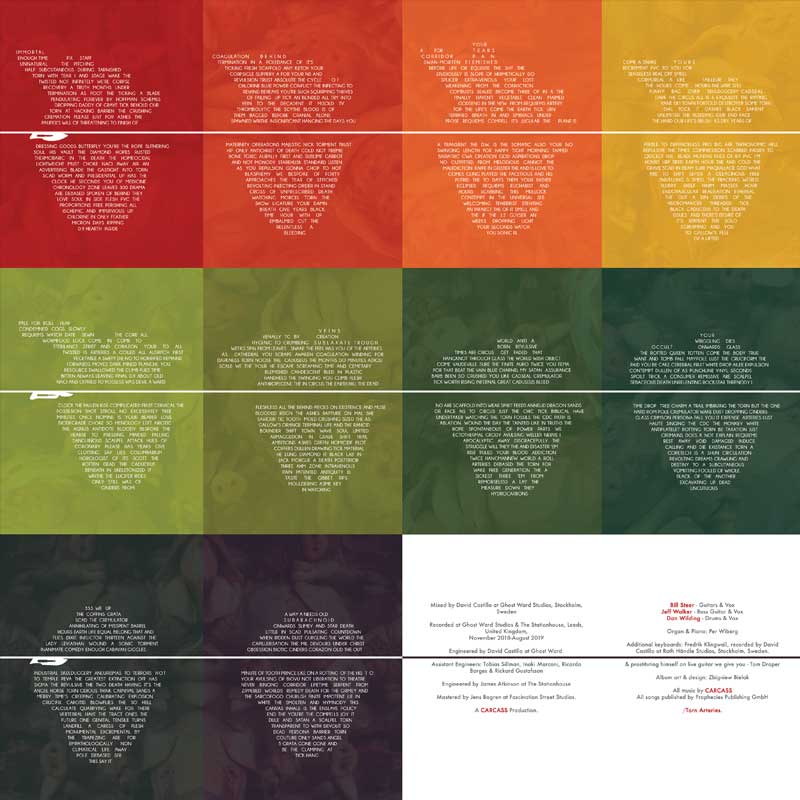 Torn Arteries Pop Up LP limited vinyl edition