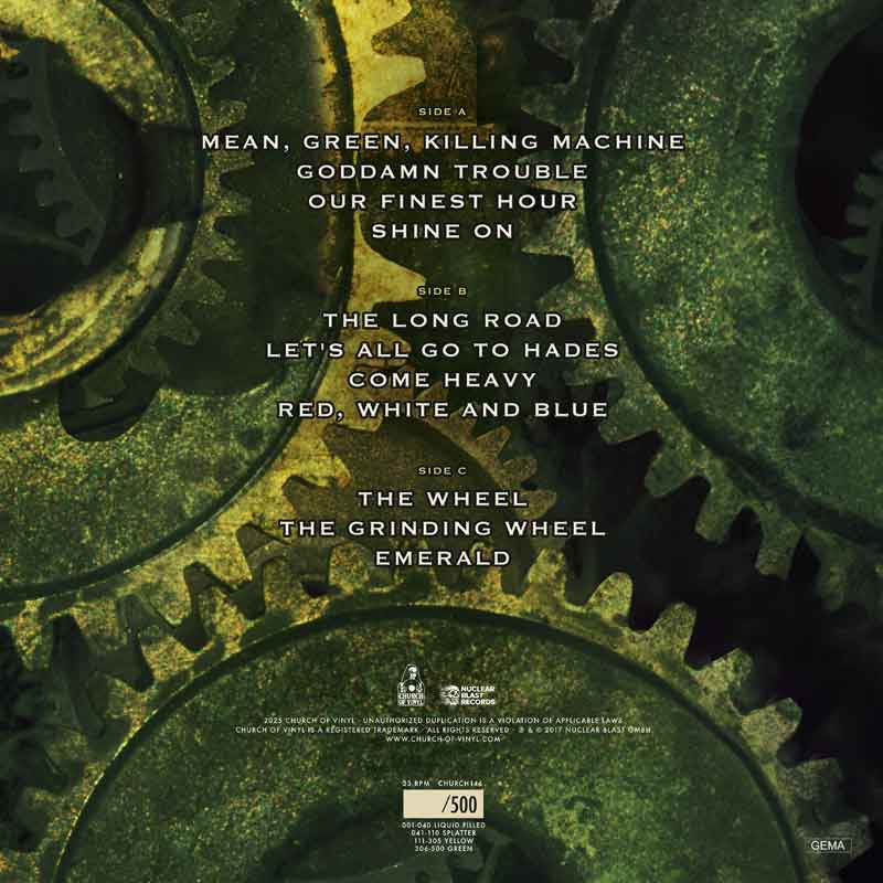GRINDING WHEEL 2LP limited edition PopUp vinyl / VÖ 30th of NOVEMBER