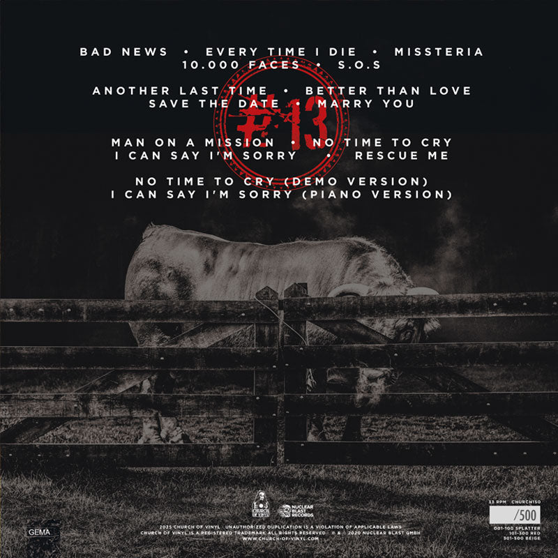 #13 limited 2 LP PopUp edition vinyl