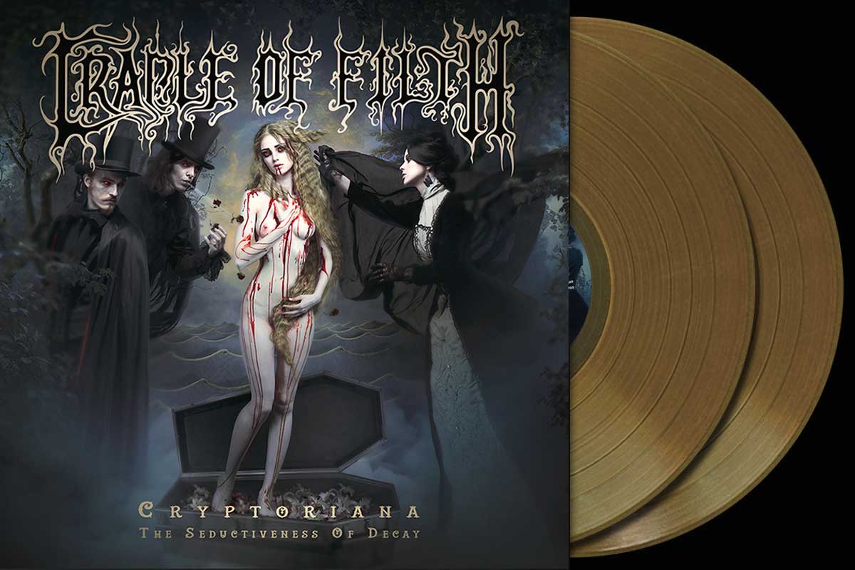 CRYPTORIANA THE SEDUCTIVENESS OF DECAY 2LP limited edition PopUp vinyl / VÖ 30th of October