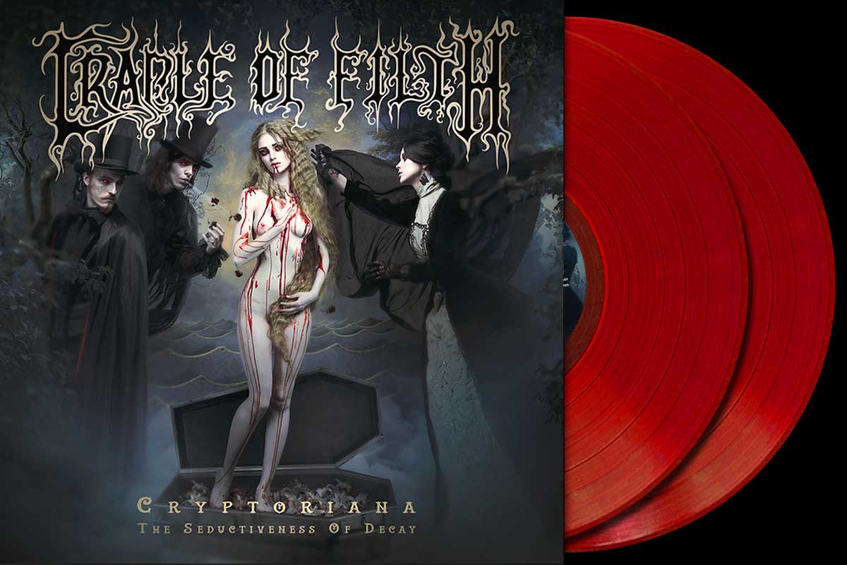 CRYPTORIANA THE SEDUCTIVENESS OF DECAY 2LP limited edition PopUp vinyl / VÖ 30th of October