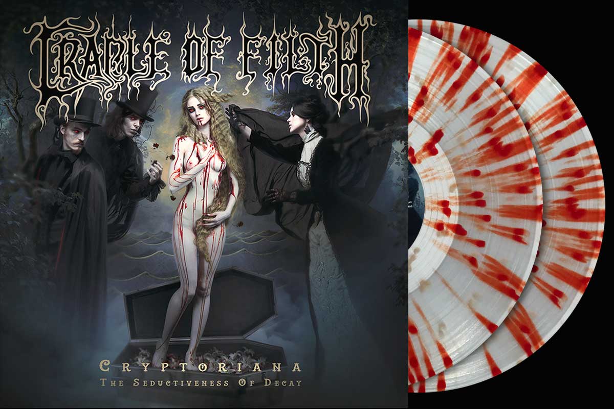 CRYPTORIANA THE SEDUCTIVENESS OF DECAY 2LP limited edition PopUp vinyl / VÖ 30th of October