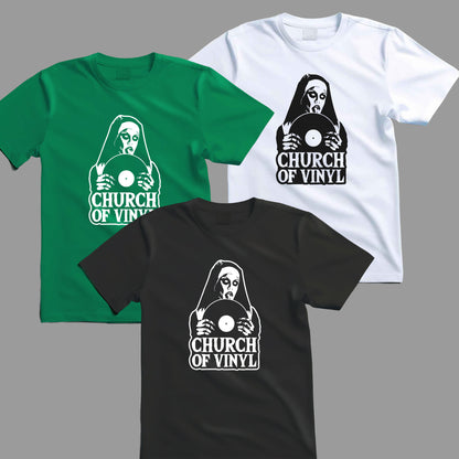 CHURCH OF VINYL SHIRTS SIZE XL, L , M  VÖ 30th NOVEMBER