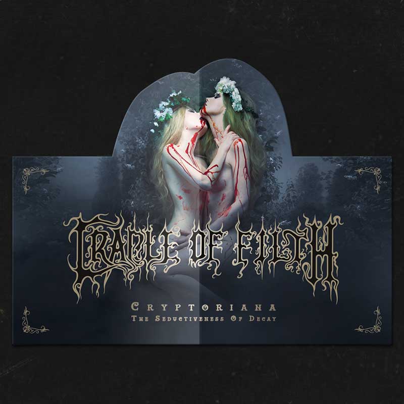 CRYPTORIANA THE SEDUCTIVENESS OF DECAY  2LP  limited edition PopUp vinyl / VÖ 30th of October