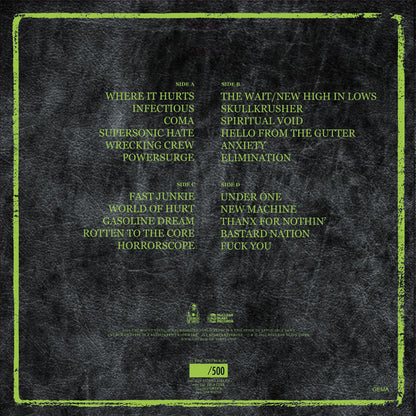 Wrecking Your Neck 2LP  limited edition vinyl / VÖ 31.03.2026