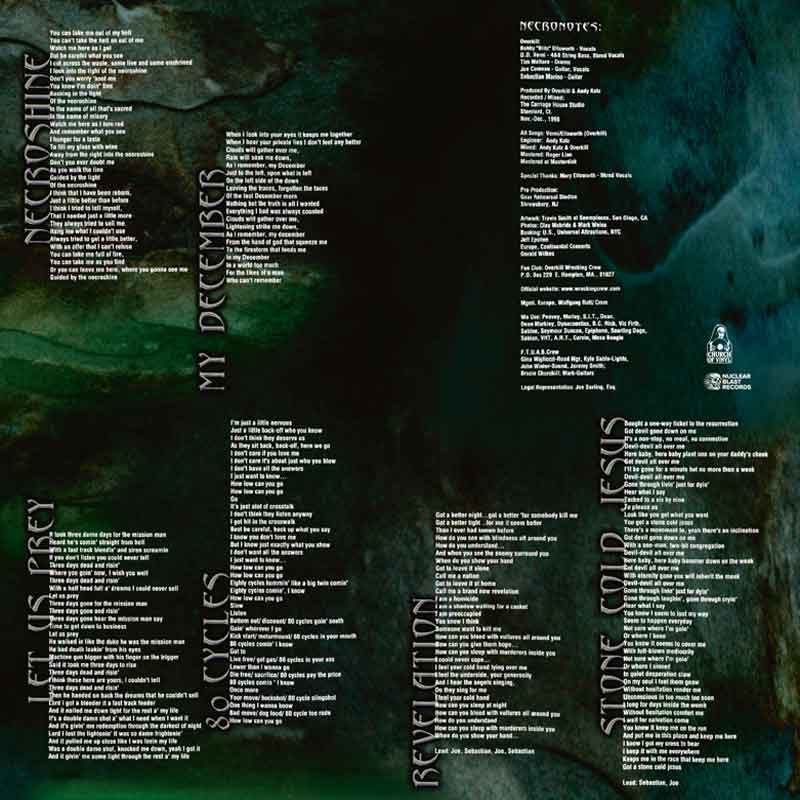 NECROSHINE 1LP  limited edition PopUp vinyl VÖ 31st of July