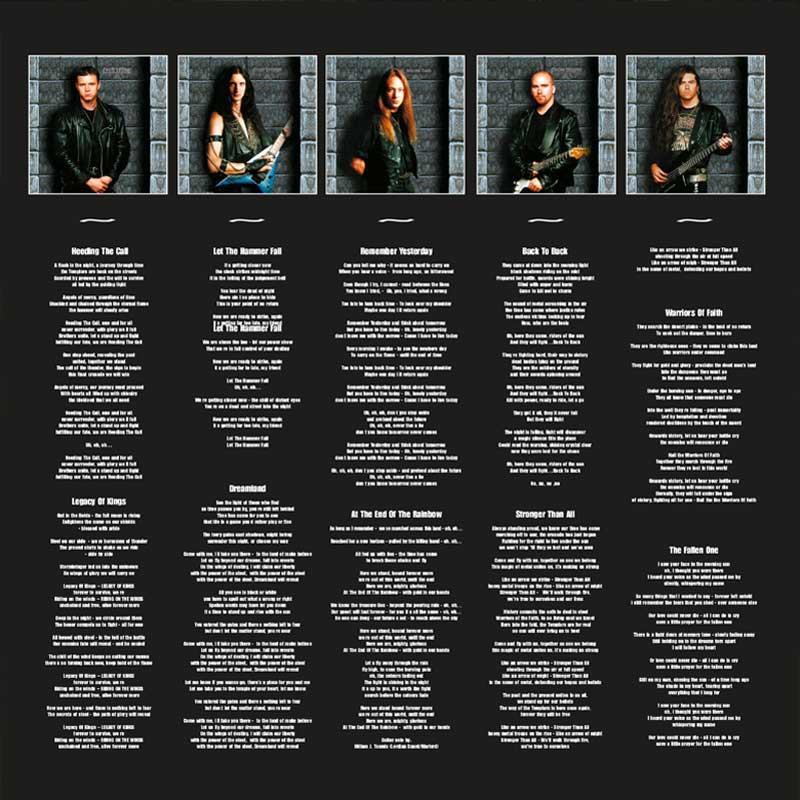 LEGACY OF KINGS 1LP limited edition PopUp vinyl / VÖ 31st of October