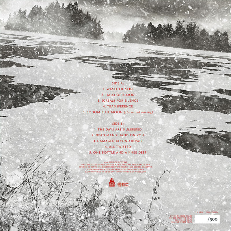 HALO OF BLOOD 1LP limited edition PopUp vinyl / VÖ 31st of December 2026
